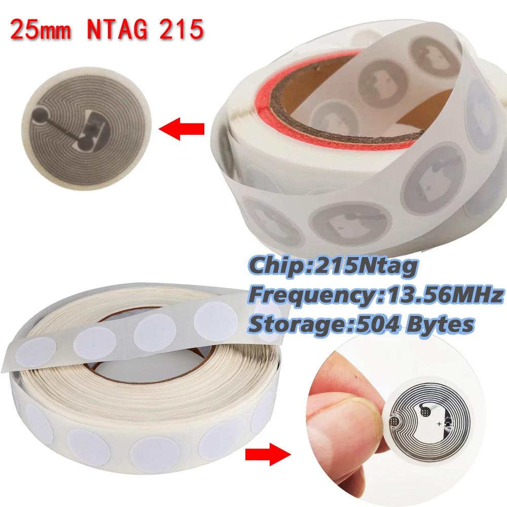Ntag213 Ntag215 NFC ± NFC ƼĿ, 13.56 MHZ 540 Ʈ RFID NFC ± ƼĿ, NFC ޴  , 100 , 50 , 10 